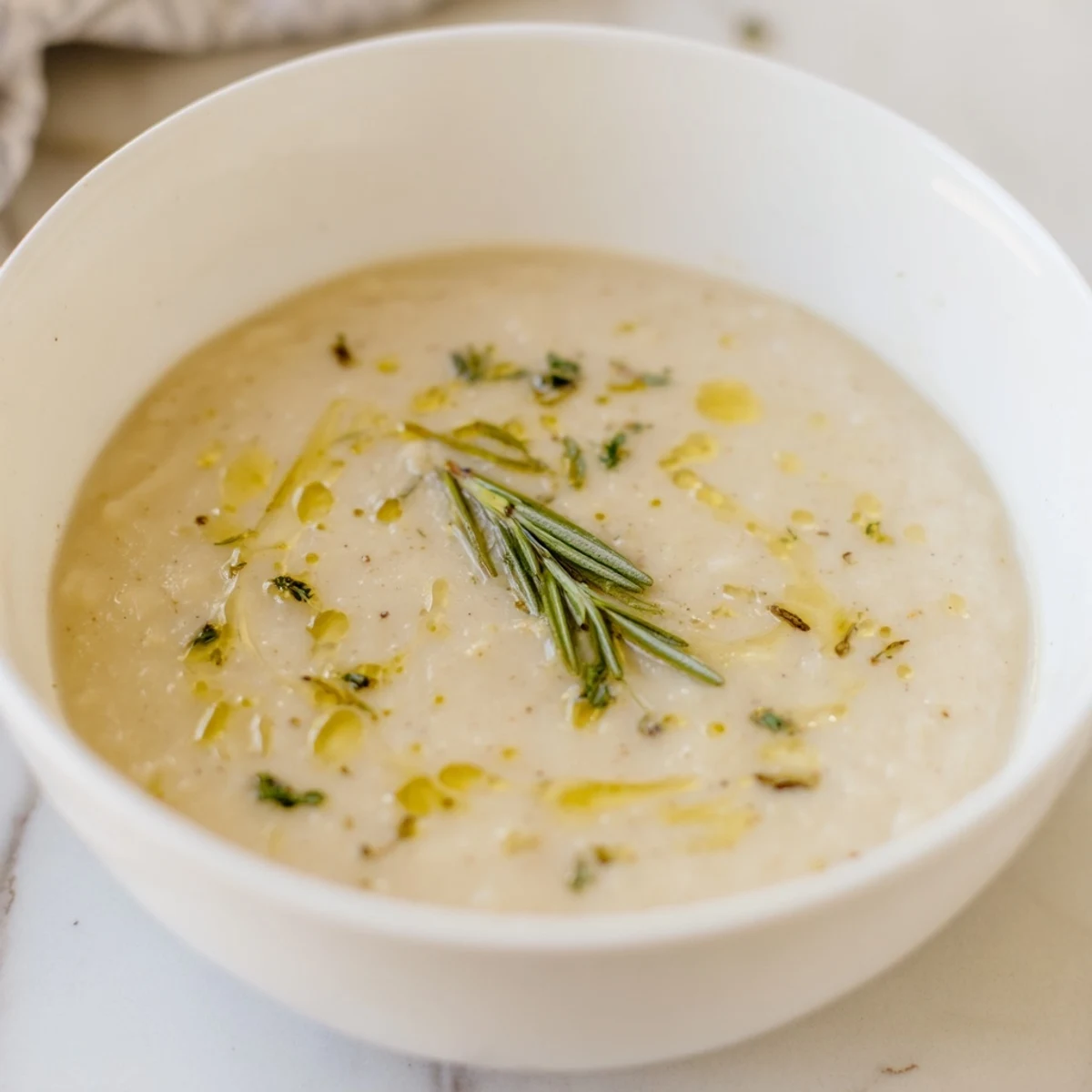 Creamy White Bean Rosemary