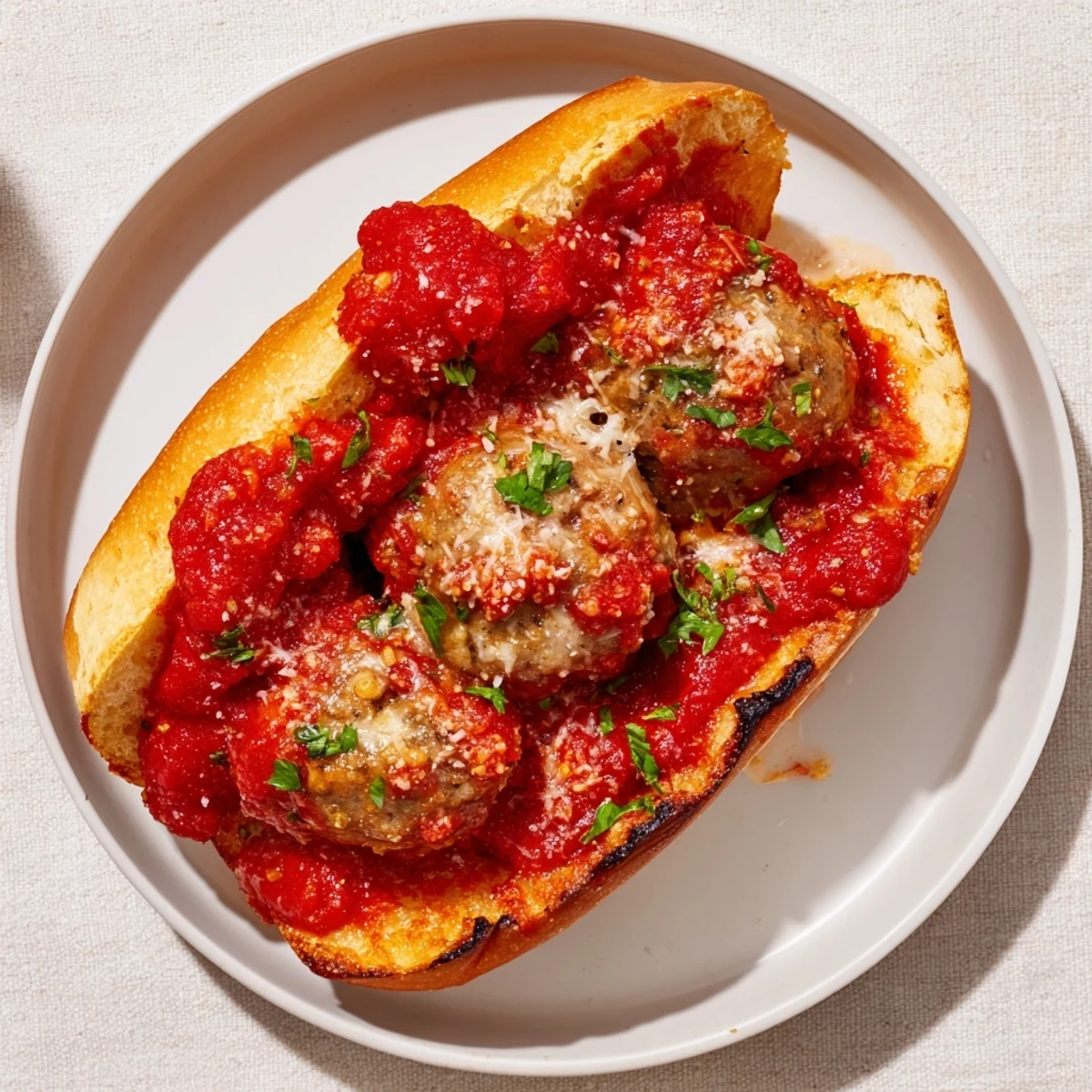 Turkey Meatball Sub Marinara