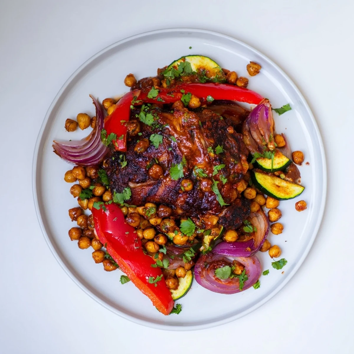 Sheet Pan Harissa Chicken