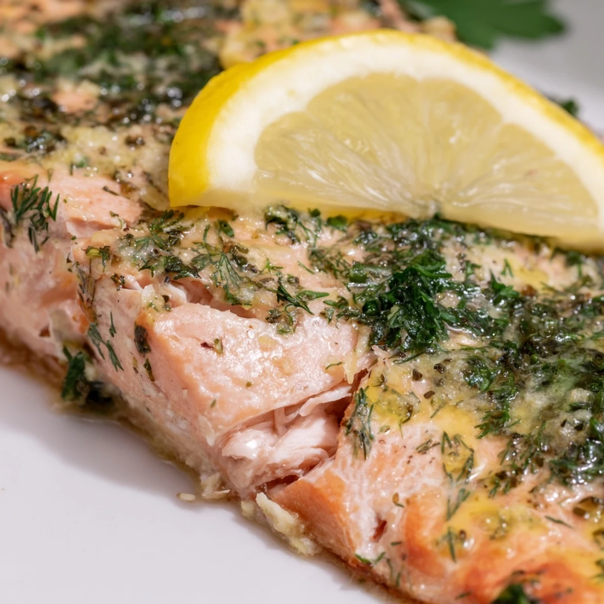 Flaky baked salmon and crisp asparagus roasted on a single sheet pan for an easy weeknight dinner.