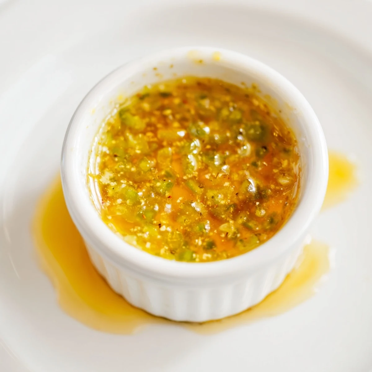 Spicy jalapeño honey mustard condiment spooned onto a wooden board with pretzel snacks