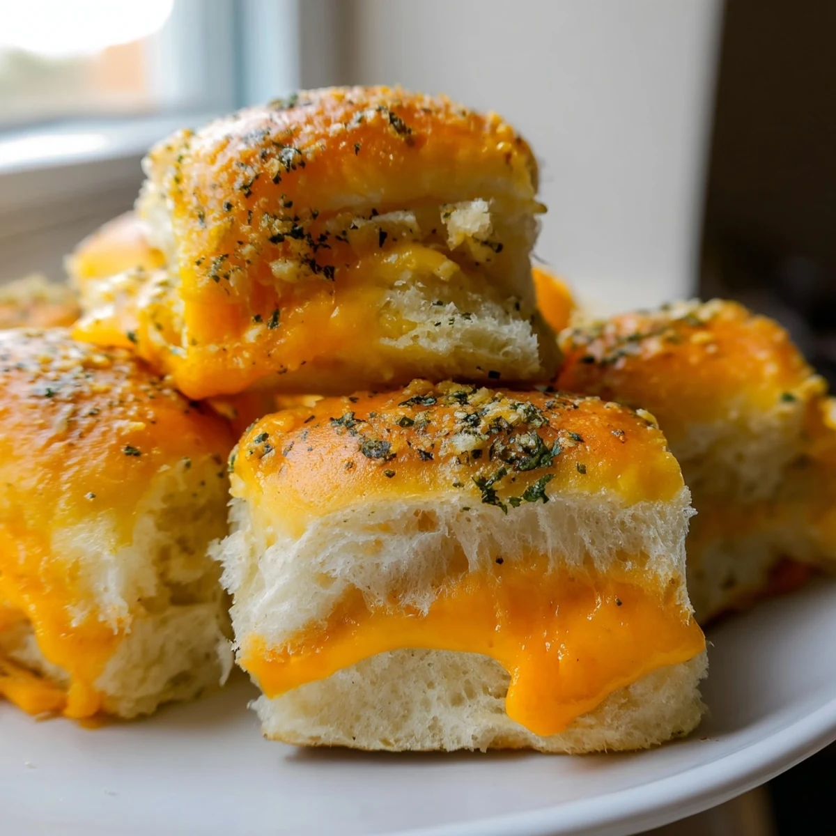 Mini Grilled Cheese Hawaiian Rolls