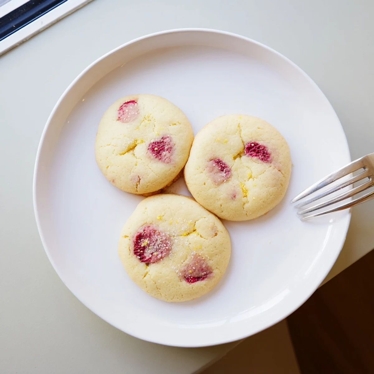 Lemon Raspberry Cookies