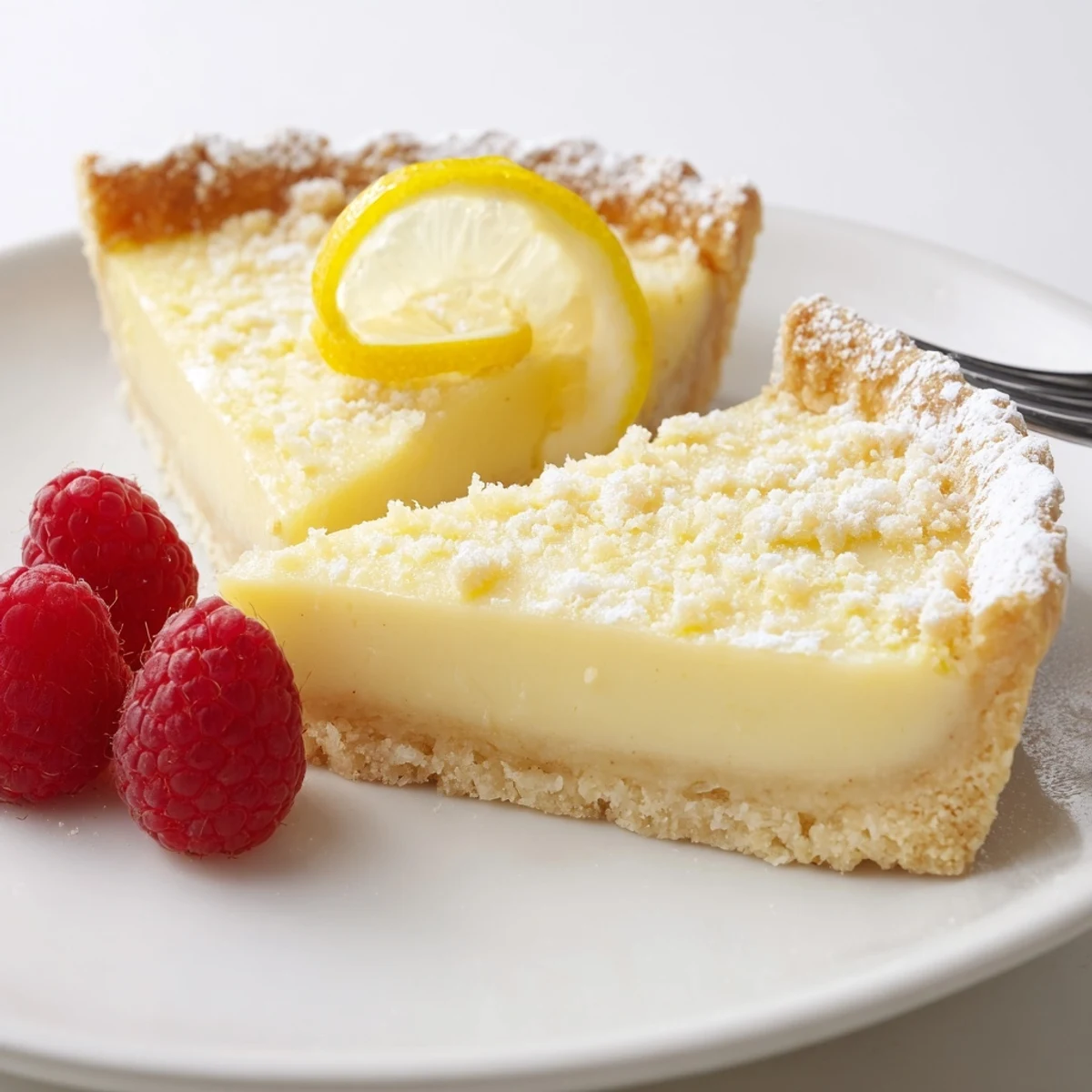 Creamy Lemon Tart Recipe showcasing silky filling and crisp buttery crust.