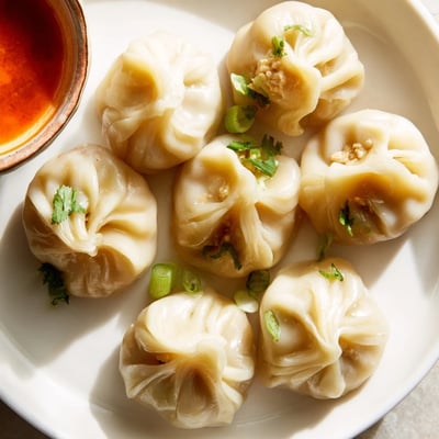 Nepali Momo Steamed Dumplings