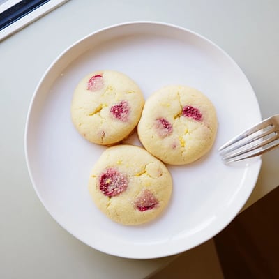 Lemon Raspberry Cookies